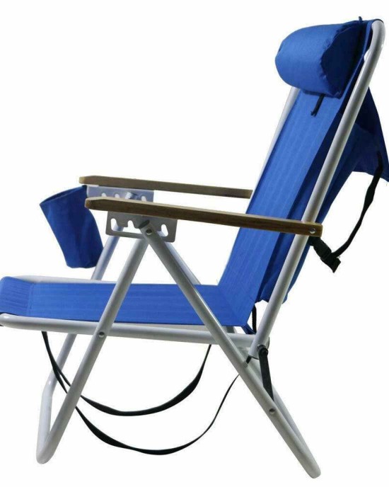 Low Folding Backpack Beach Chair