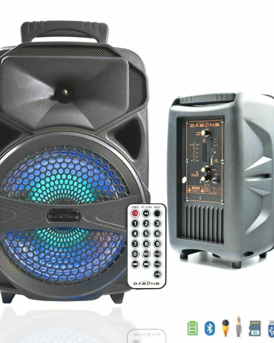 Portable Wireless Bluetooth Speaker with 8