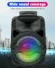 Portable Wireless Bluetooth Speaker with 8