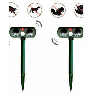 Ultrasonic Pest Repeller - Solar Powered