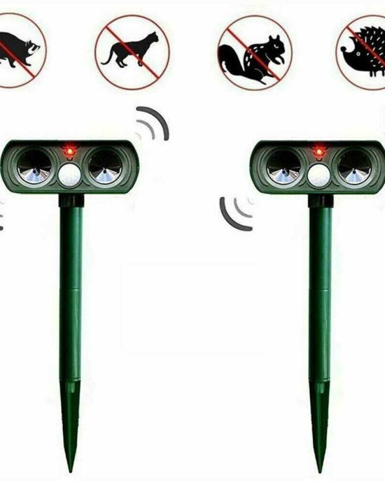 Ultrasonic Pest Repeller - Solar Powered