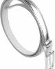 Women Skinny PU Leather Dress Belt Polished Buckle Belle Donne