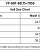 Women Skinny PU Leather Dress Belt Polished Buckle Belle Donne