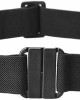 No Show Women Stretch Belt Invisible Elastic Web Strap Belt with Flat Buckle for Jeans Pants Dresses