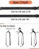 No Show Women Stretch Belt Invisible Elastic Web Strap Belt with Flat Buckle for Jeans Pants Dresses