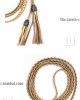 TeeYee Women PU Leather Exotic Knitted Waist Belt/Rope/Chain with Tassel
