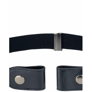No Buckle Women/Men Stretch Belt, Invisible Elastic Belt for Jeans Pants Dresses