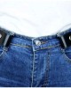 No Buckle Women/Men Stretch Belt, Invisible Elastic Belt for Jeans Pants Dresses