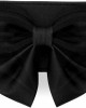 YALEMEI Women Cute Bow Wide Elastic Waist Belt - Adorable Dress Accessory