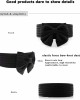 YALEMEI Women Cute Bow Wide Elastic Waist Belt - Adorable Dress Accessory