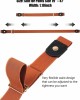 4 Pieces No Buckle Stretch Belt Buckless Belt Invisible Elastic Belt Unisex for Jeans Pants (Color 4)