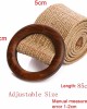 Womens Braided Vintage Wide Elastic Stretch Waist Belt Retro Cinch Belt Braided Belt for Women Lady apricot (35in)