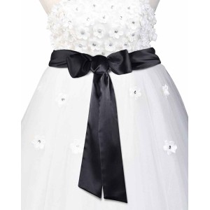 Wedding Ribbon Belt Satin Sash Belt Bridal Dress Sash Simple Classic Bridal Belts