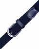 Falari Men Women Multicolored Elastic Stretch Braided Belt Canvas Fabric Woven No Holes Belt
