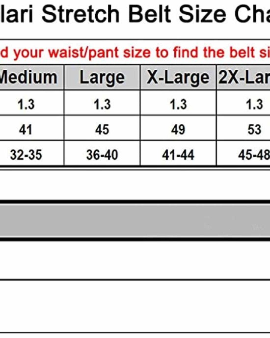 Falari Men Women Multicolored Elastic Stretch Braided Belt Canvas Fabric Woven No Holes Belt