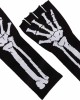 Leg Avenue Women's Skeleton Fingerless Gloves