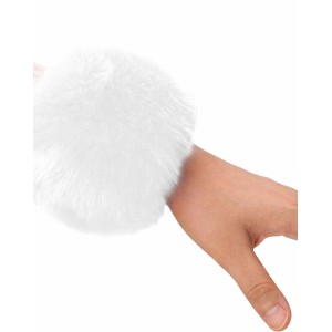 Simplicity Women's Winter Faux Fur Short Wrist Cuff Warmers