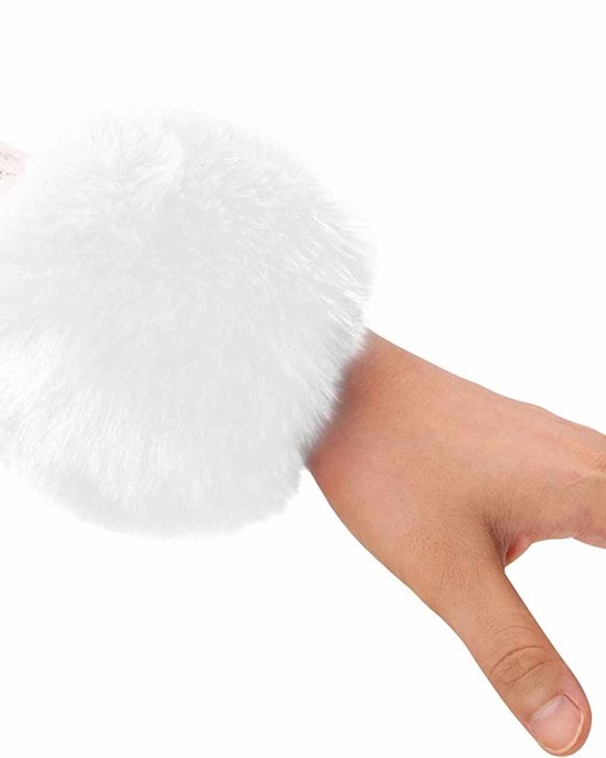 Simplicity Women's Winter Faux Fur Short Wrist Cuff Warmers
