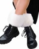 Simplicity Women's Winter Faux Fur Short Wrist Cuff Warmers