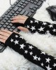 Allegra K Women's Arm Warmers Winter Knitted Elbow Long Cosplay Costume Fingerless Gloves