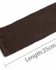 Allegra K Ladies Fall Knitted Arm Warmmers Thumbhole Long Fingerless Gloves Pair