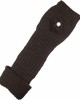 Wrapables Ribbed Arm Warmers/Fingerless Gloves with Floral Accent