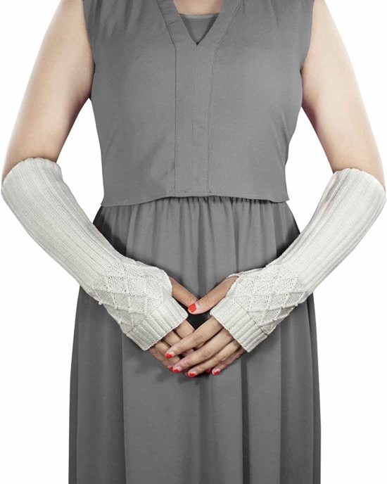 Dahlia Womens Cold Weather Arm Warmers & Fingerless Gloves - Various Styles