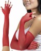 ToBeInStyle Women's Fishnet 100% Nylon Arm Length Glove Warmers