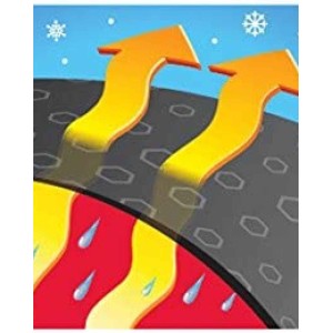 McDavid 6579 uCool Compression Arm Sleeves Cooling Arm Compression Sleeves with 50+ UV Sun Protection for Running