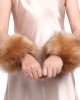 Faux Fur Wrist Cuffs- Winter Furry Bands Fox Fur Wrist Warmer,Arm Warmer, Leg Warmer, One Pair