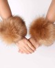 Faux Fur Wrist Cuffs- Winter Furry Bands Fox Fur Wrist Warmer,Arm Warmer, Leg Warmer, One Pair