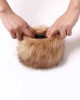 Faux Fur Wrist Cuffs- Winter Furry Bands Fox Fur Wrist Warmer,Arm Warmer, Leg Warmer, One Pair