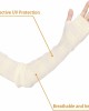 uxcell Women's Outdoor Long Gloves Soft Sun Block Fingerless Arm Sleeves