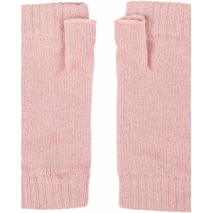 Graham Cashmere Women's Pure Scottish Cashmere Wristwarmers One size Bubblegum Pink