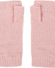 Graham Cashmere Women's Pure Scottish Cashmere Wristwarmers One size Bubblegum Pink