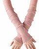 POSMA CS032Women Girls UV Protecion Long Lace Fingerless Gloves Sunblock Arm Sleeves- Six Color Bundle Set