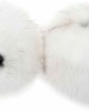 La Carrie Women's Snakeskin Print Faux Fur Wrist Cuffs,Winter Fox Furry Bands Arm Warmer
