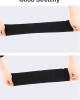 4 Pairs Long Fingerless Gloves Warmer Thumbhole Elbow Length Gloves for Women (Black, Light Grey, Dark Grey, Coffee)