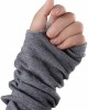 Fingerless Elastic Arm Sleeve Winter Warmer Armsleeve Cuff for Ladies Women Girl Color Light Grey
