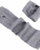 Fingerless Elastic Arm Sleeve Winter Warmer Armsleeve Cuff for Ladies Women Girl Color Light Grey