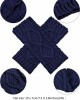 4 Pairs Women Winter Warm Knit Fingerless Gloves Thumbhole Arm Warmers Mittens