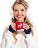 4 Pairs Women Winter Warm Knit Fingerless Gloves Thumbhole Arm Warmers Mittens