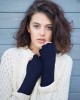 4 Pairs Women Knit Arm Warmer Long Fingerless Gloves Winter Half Finger Mittens