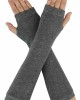 Allegra K Unisex Classic Fashion Stretch Fingerless Arm Warmers Oversleeve