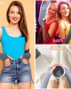 6 Pairs Knit Arm Warmer Thumb Hole Stretchy Gloves Women Long Fingerless Gloves