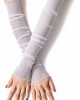 Women's UV Protection Long Lace Gloves Cooling or Warmer Arm Sleeves 2 Purposes Sunscreen Cuffs