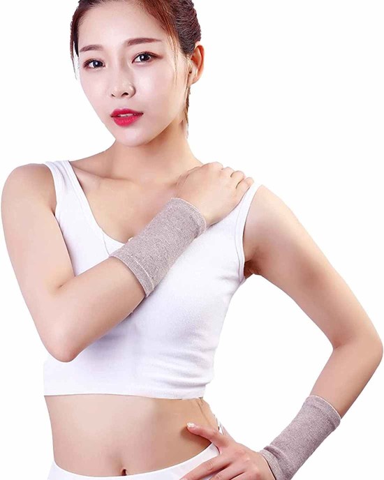 YUPPIE TONE Cashmere Wrist Warmer Unisex Winter Wrist Sleeve Support Arm protector Invisible Cuffs