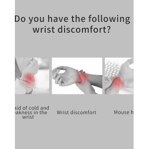 YUPPIE TONE Cashmere Wrist Warmer Unisex Winter Wrist Sleeve Support Arm protector Invisible Cuffs