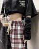 Women Gloves Goth Arm Sleeve Cool Black Moon Cross Printed Hip Hop Arm Warmers
