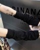 Women Gloves Goth Arm Sleeve Cool Black Moon Cross Printed Hip Hop Arm Warmers